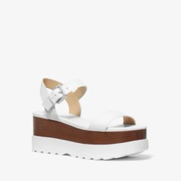 MICHAEL MICHAEL KORS
Marlon Leather Flatform Sandal - Picture 3 of 8